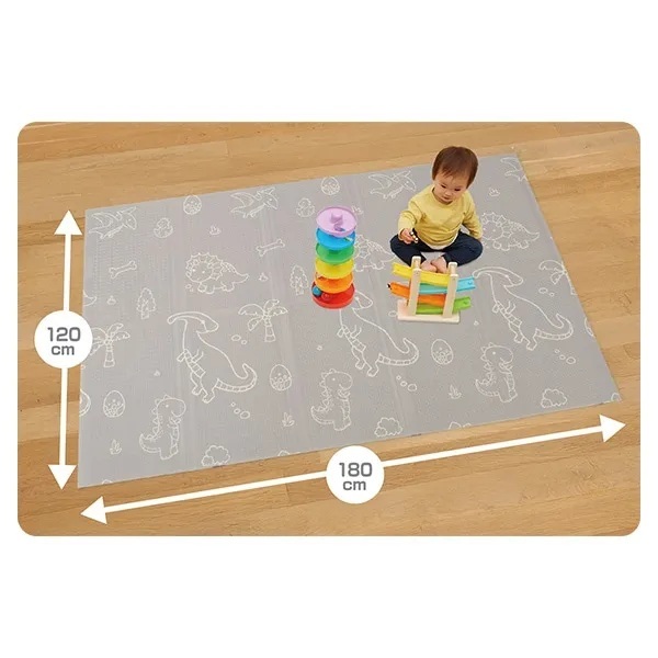 【Nishimatsuya】Smart Angel Folding Kids Mat S (120×180cm)