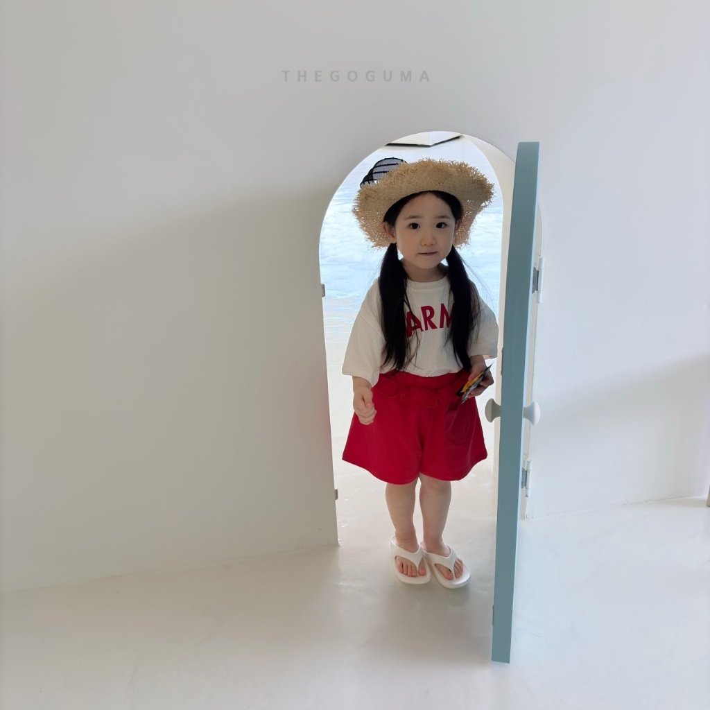 韓國🇰🇷THEGOGUMA 愛心口袋花邊短褲(XS-XL/JS-JL)