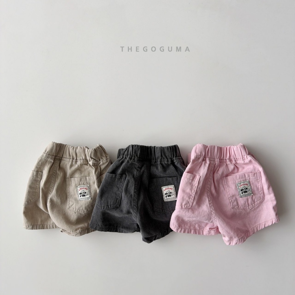 韓國🇰🇷THEGOGUMA 復古水洗短褲(XS-XL/JS-JL)