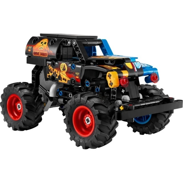 【玩具研究中心】LEGO 樂高 TECHNIC Monster Jam Grave Digger 火與冰 42219