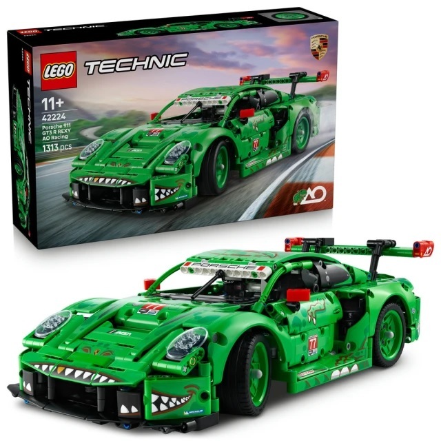 【玩具研究中心】LEGO 樂高 TECHNIC Porsche 911 GT3 R REXY AO Racing 42224