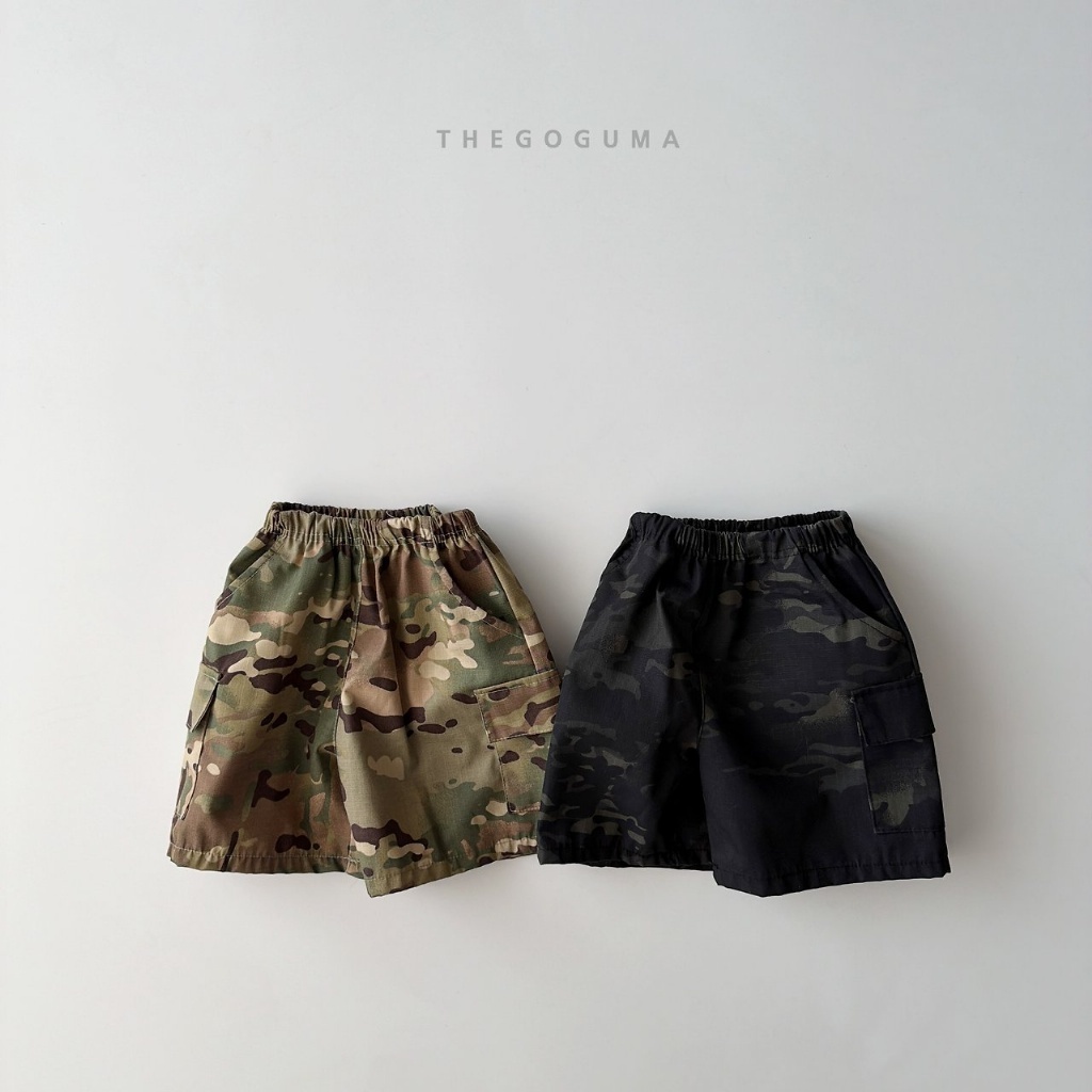 韓國🇰🇷THEGOGUMA 迷彩口袋短褲(XS-XL/JS-JL)