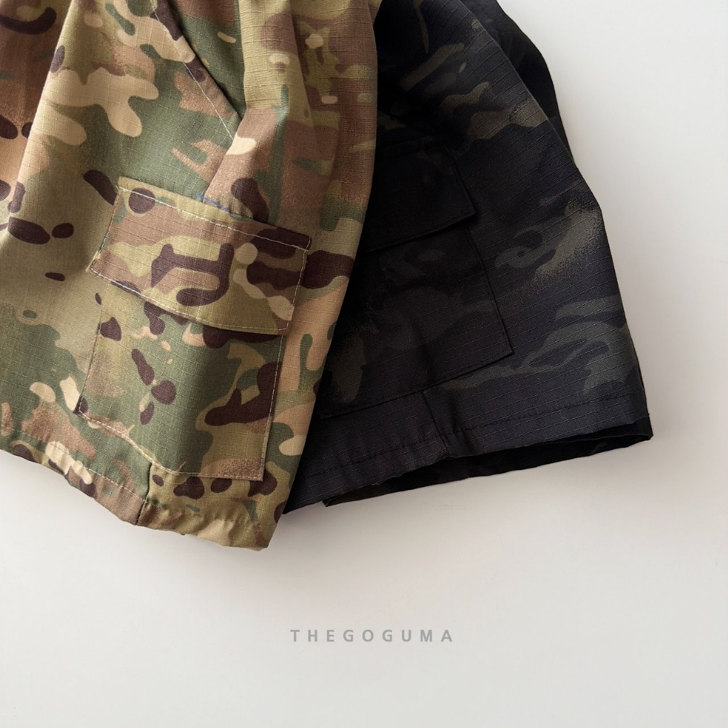 韓國🇰🇷THEGOGUMA 迷彩口袋短褲(XS-XL/JS-JL)