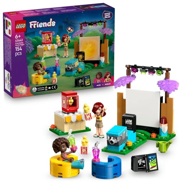 【玩具研究中心】LEGO 樂高 Friends 友誼電影之夜 42642