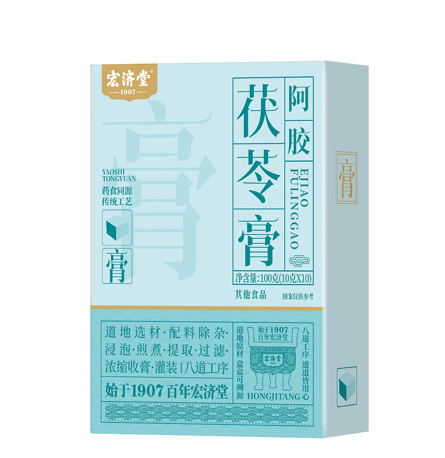 阿膠茯苓膏SC 100g (10g*10袋) - 阿膠 #0611AJ