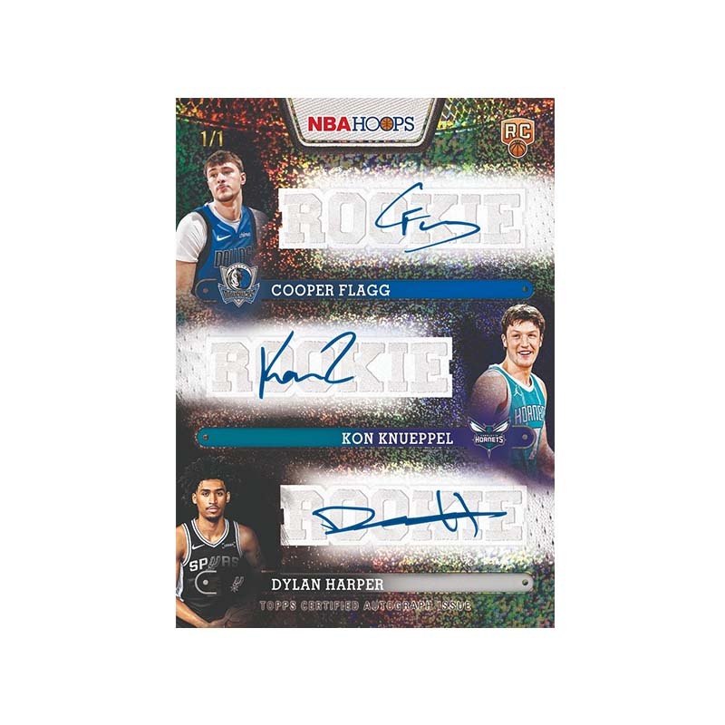 2025-26 Topps Hoops Basketball 球員卡 籃球卡 Hobby Box Topps官網貨 每盒20包入 887521157112 [現貨商品]