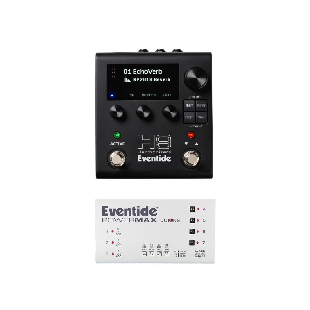 Eventide H9 Harmonizer Gen 2 &  PowerMAX V2 電源供應器 by CIOKS