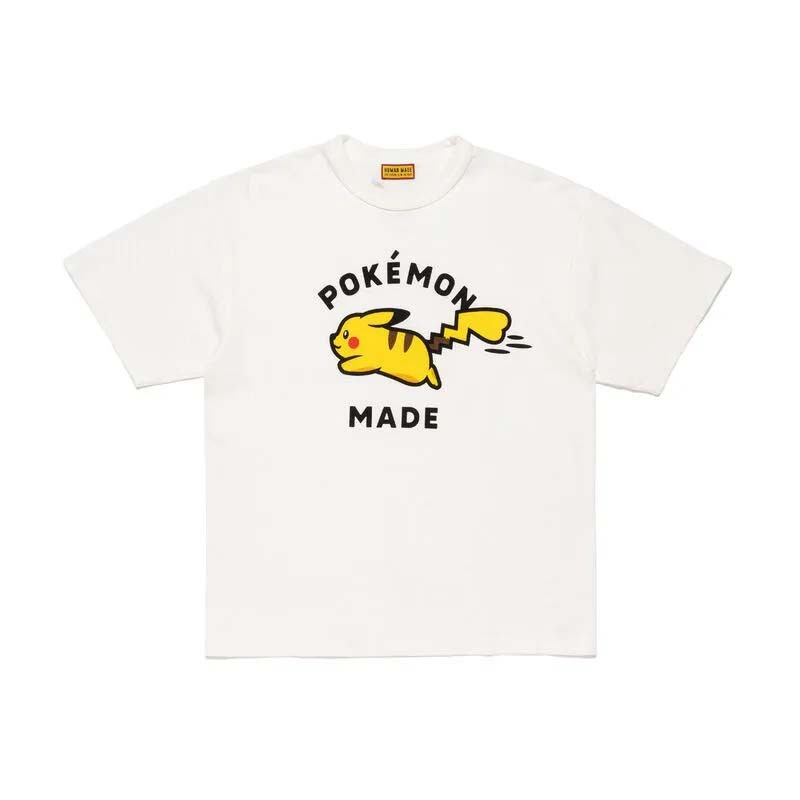 HUMAN MADE POKEMON MADE TEE 寶可夢 皮卡丘 短袖 短T 白色 XX31TE020-WE [台灣現貨]