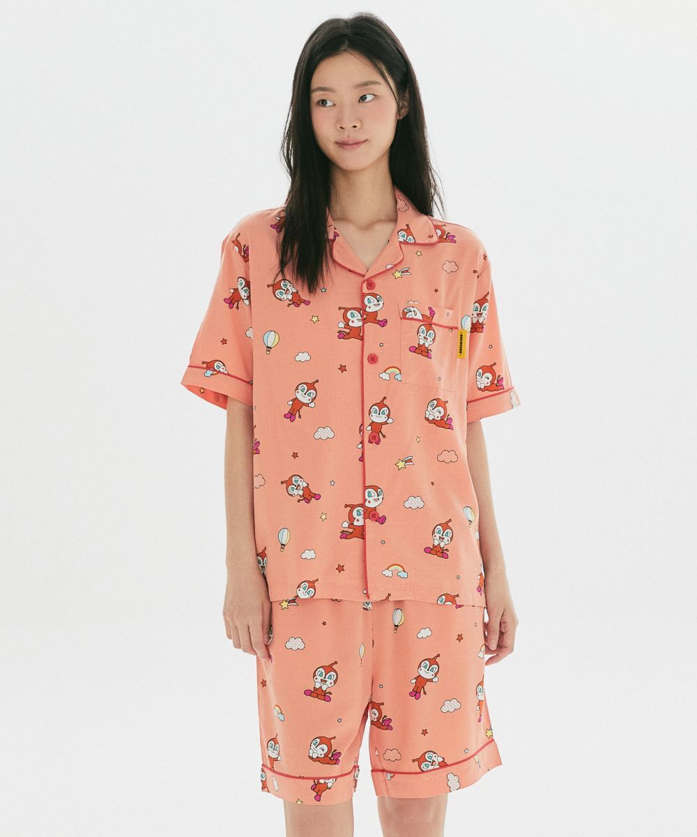 SPAO 麵包超人 短袖睡衣套組 SPPPG37U07