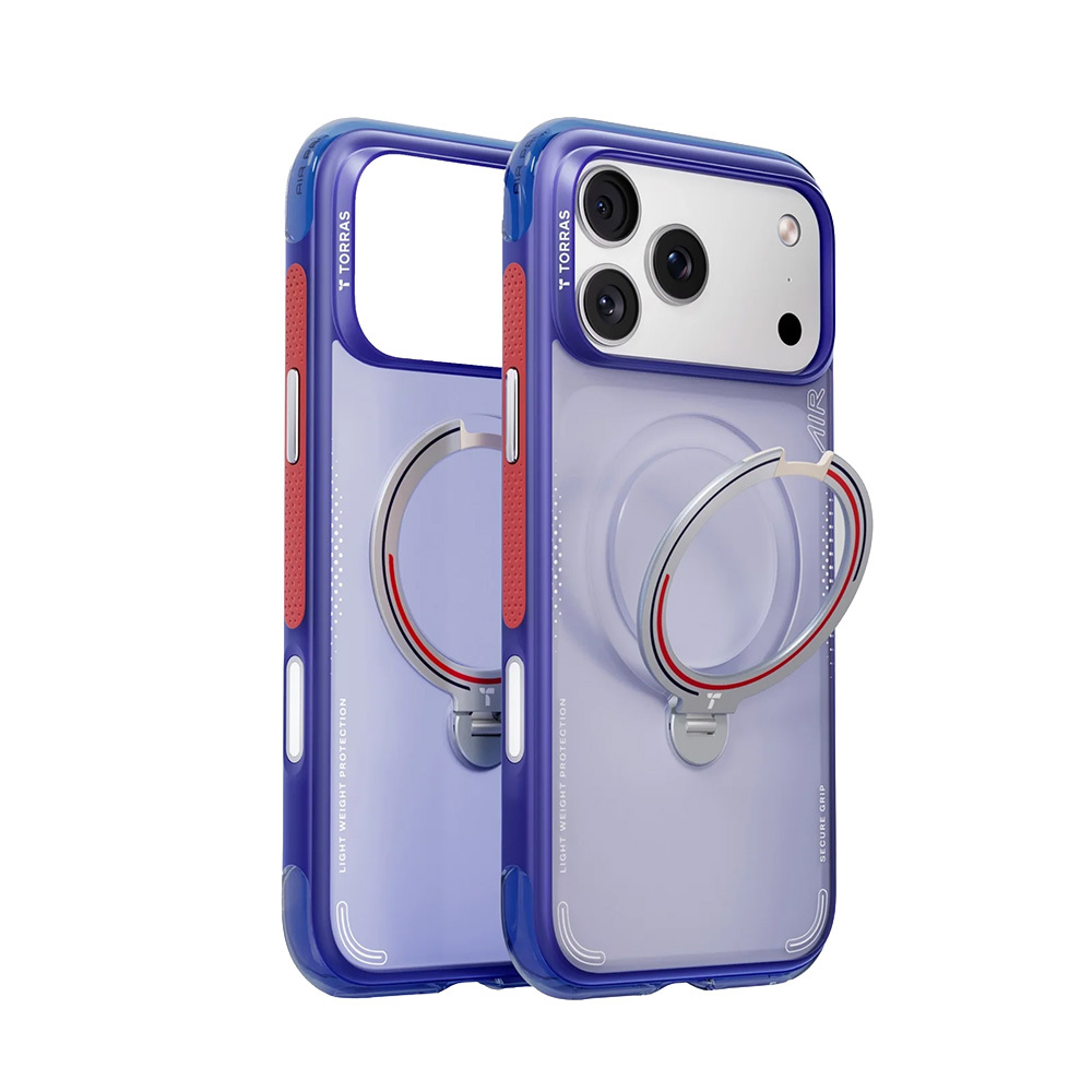 TORRAS｜iPhone17系列 Ostand Q3 Air Magsafe 支架氣囊手機殼