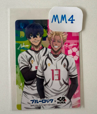 BlueLock  雙面 小卡#MM4