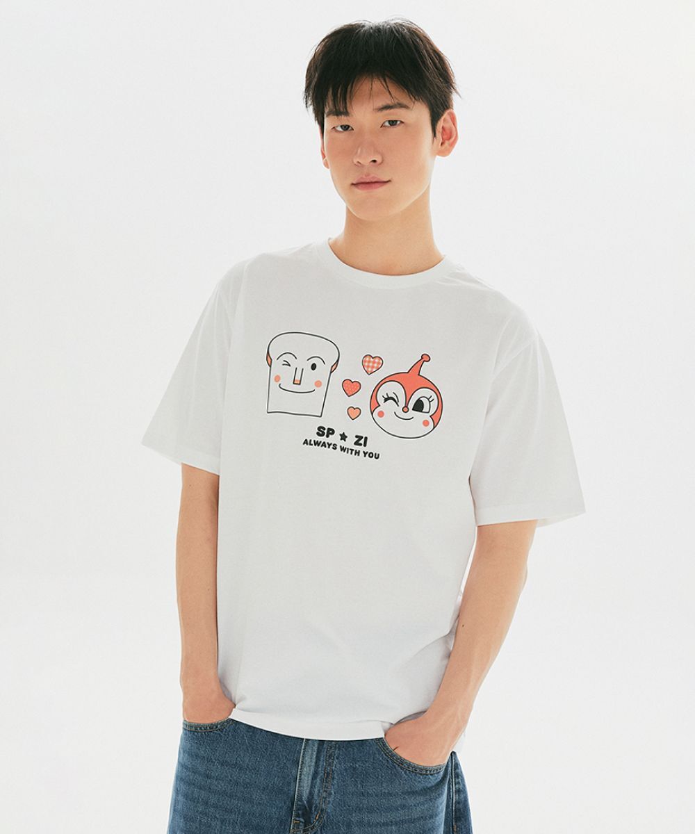 SPAO 麵包超人聯名短袖T恤 Mix SPRLG37U14