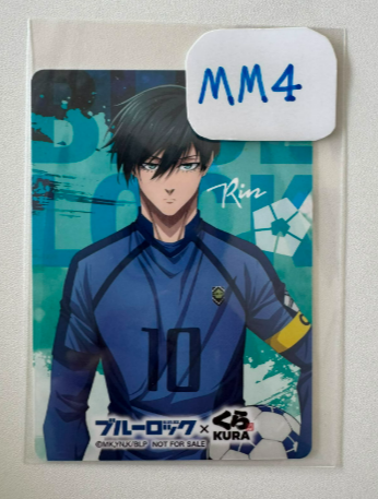 BlueLock  雙面 小卡#MM4