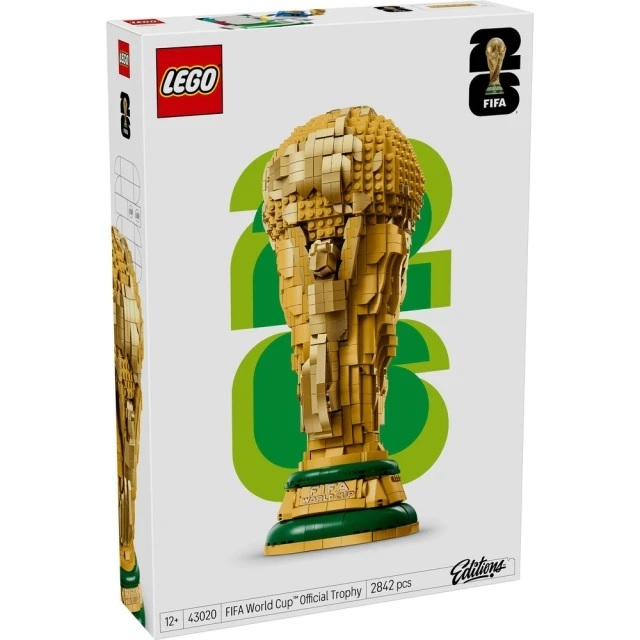【玩具研究中心】LEGO 樂高 Editions FIFA世界盃官方獎盃 43020