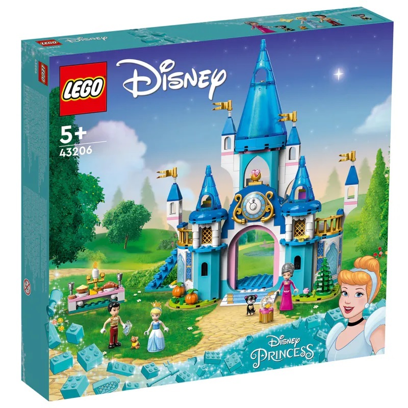 【玩具研究中心】LEGO 樂高 迪士尼 灰姑娘和白馬王子的城堡 43206