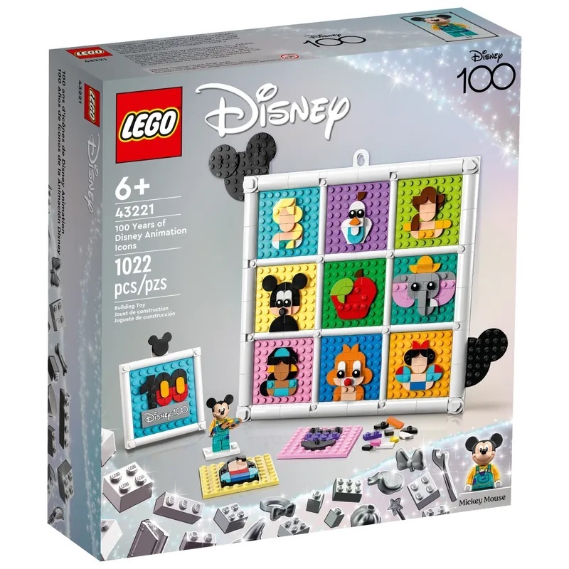 【玩具研究中心】LEGO 樂高 迪士尼 百年迪士尼動畫經典角色 43221