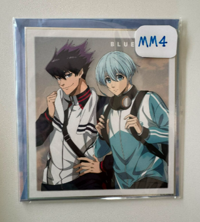 BlueLock   2人  色紙#MM4