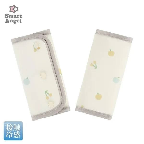 【Nishimatsuya】Smart Angel Contact Cool Touch Harness Belt Cover 2-Pack (Fruit Design)