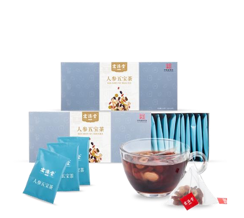 人參五寶茶 200g(10g/包×20包) - 阿膠 #0611AJ