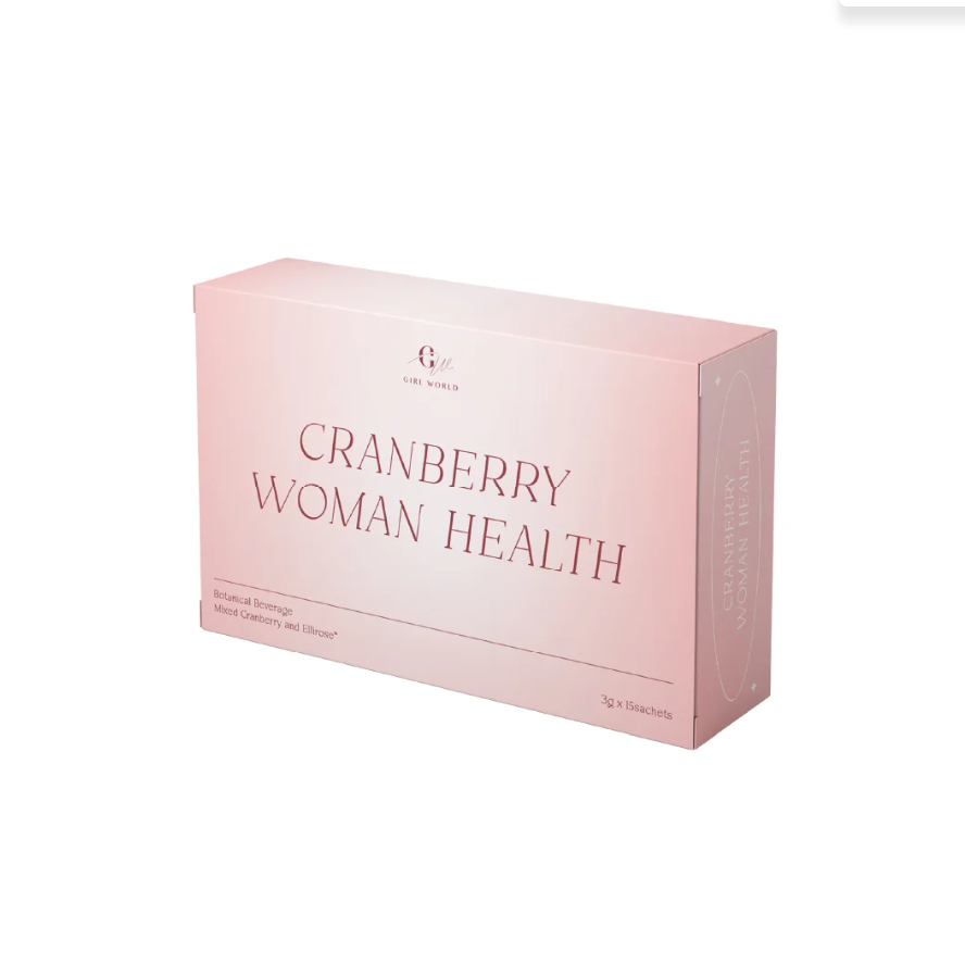 TH07 Cranberry Woman Health 專利女性調理粉 (1盒15包) **到期日:約2027/10