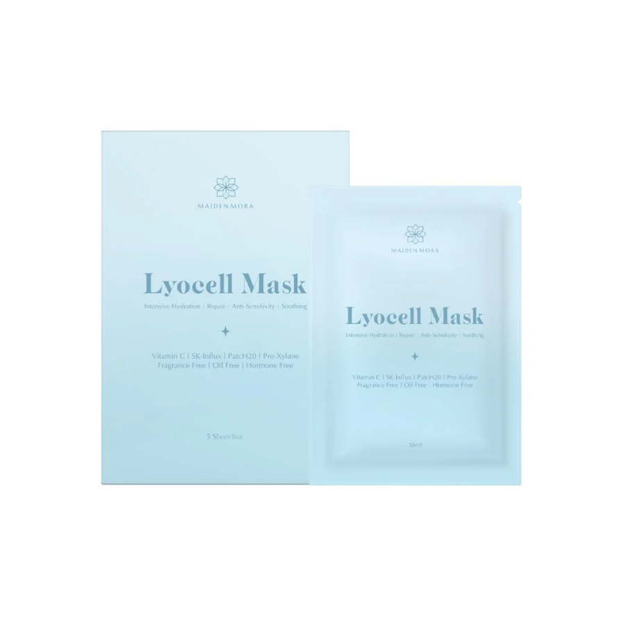 TH12 Hydro-boost Mask 2.0  醫學級玻色因專利 保濕天絲面膜  (一盒5片)