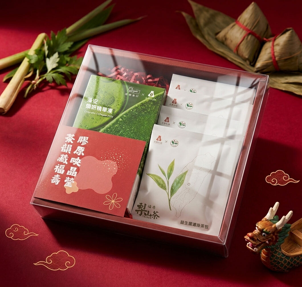 茶韻 · 晶瑩 雙饗禮盒(每售出 1 盒，即提撥 10% 作為公益捐款)