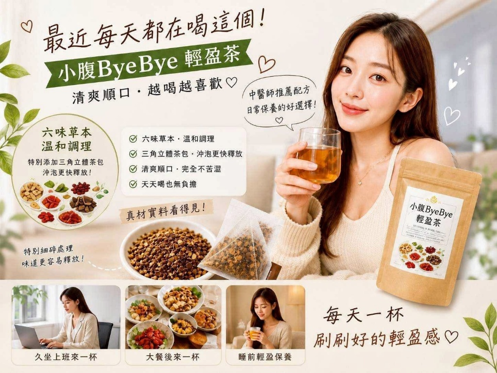 W21855 小腹ByeBye輕盈茶🍃(5g×30入/袋)