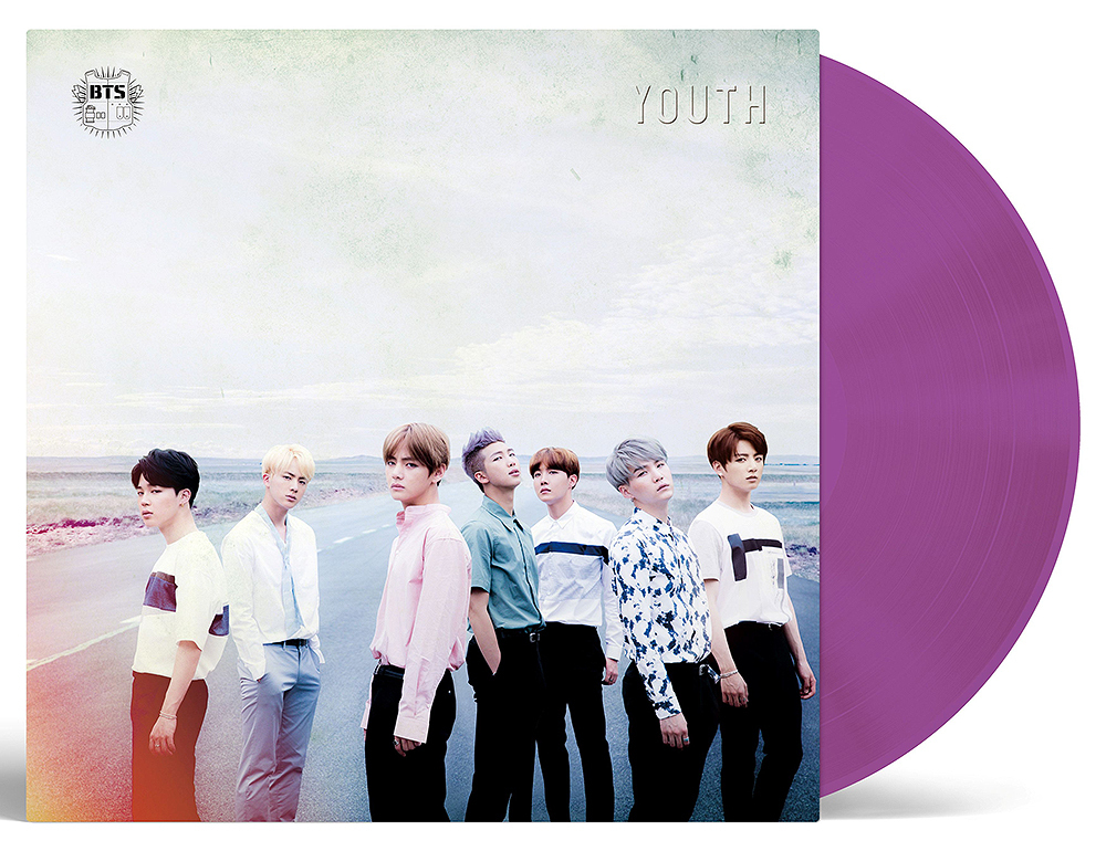 BTS ~ YOUTH [Limited Release] (日本進口) (透明紫膠)