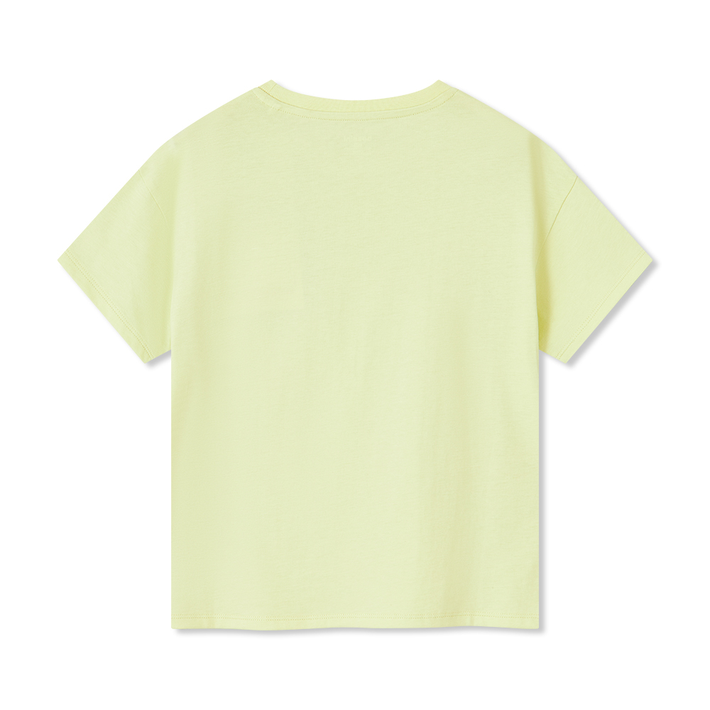 Girls Print Short Sleeves Tee
