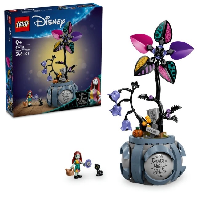 【玩具研究中心】LEGO 樂高 迪士尼 聖誕夜驚魂 莎莉的花盆 43288