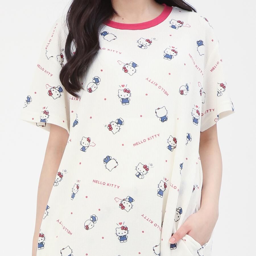 26105-KT Sanrio Hello Kitty 連身睡裙帶抽繩袋 #JP-SZ26-SAN-2055