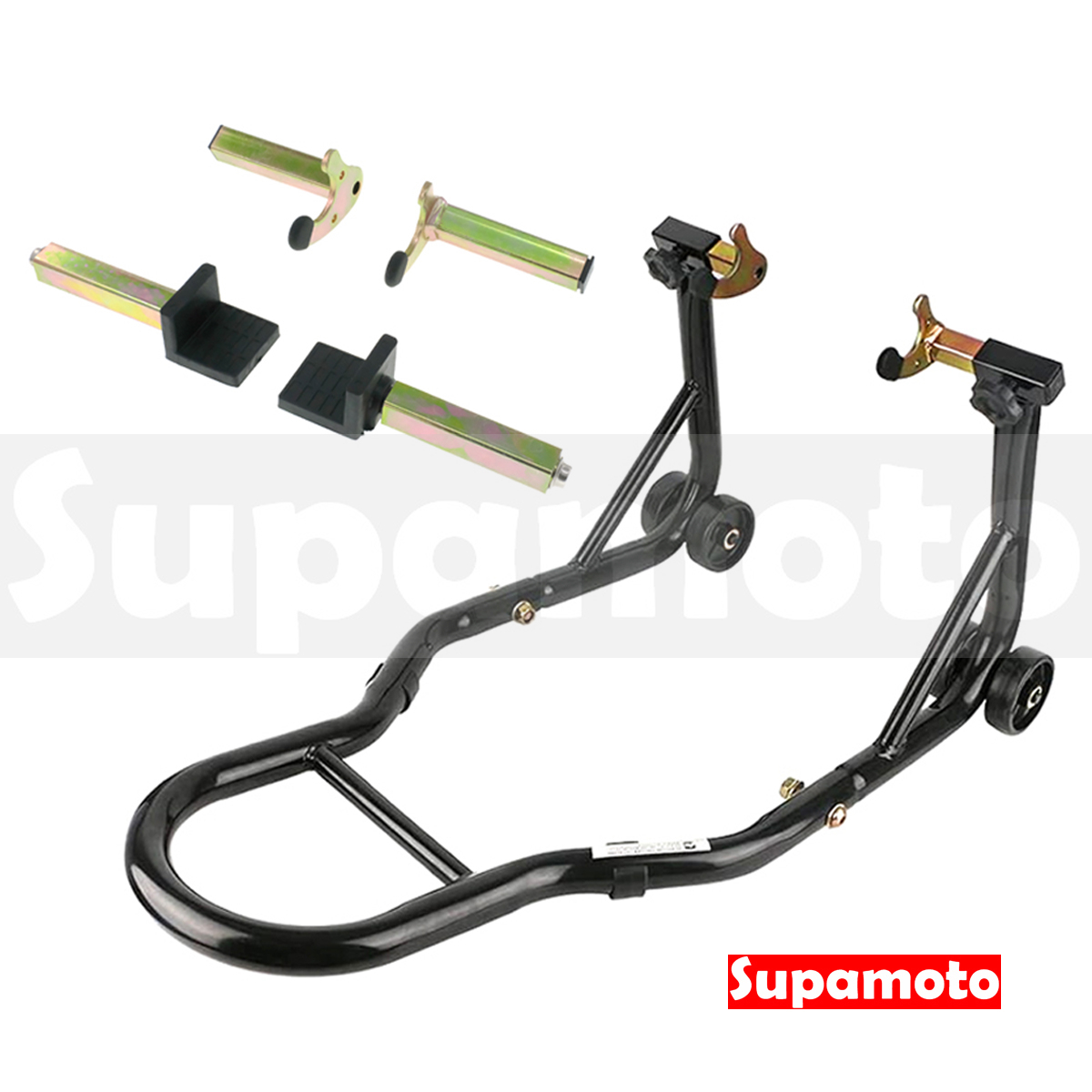 -Supamoto- 後輪駐車架—雙支架 (停車架/千斤頂/重機/頂高器/維修台/維修架/起落架)