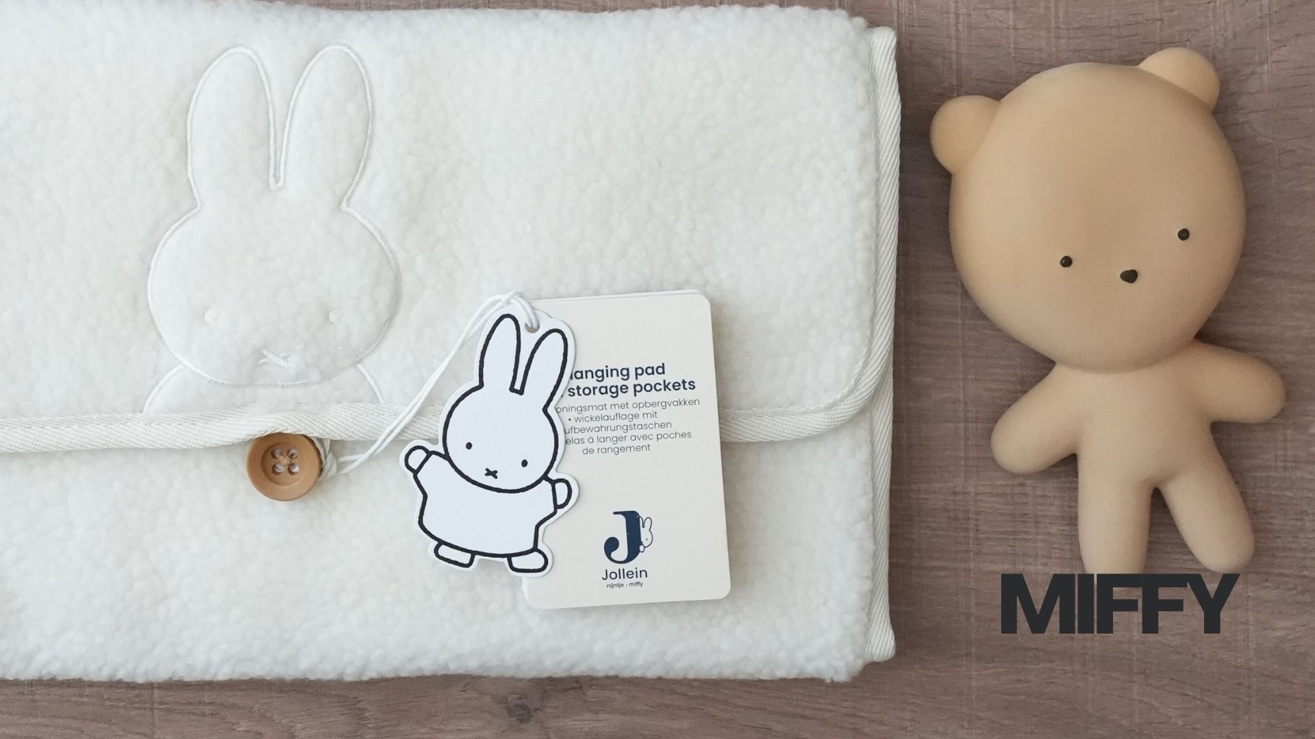Jollein × Miffy系列 | 荷蘭設計品牌的溫柔嬰幼兒生活用品