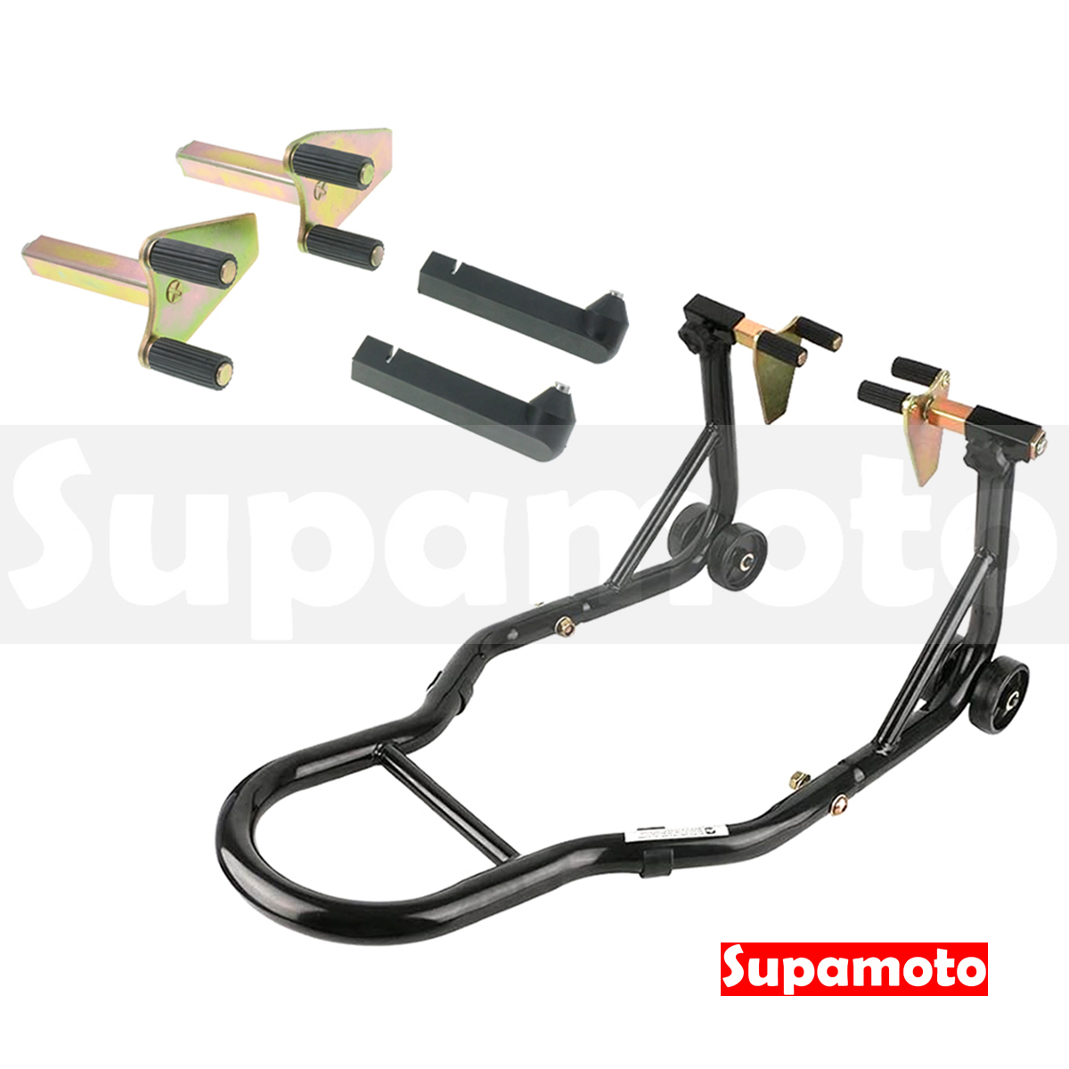 -Supamoto- 前輪駐車架—雙支架 (停車架/千斤頂/重機/頂高器/維修台/維修架/起落架)