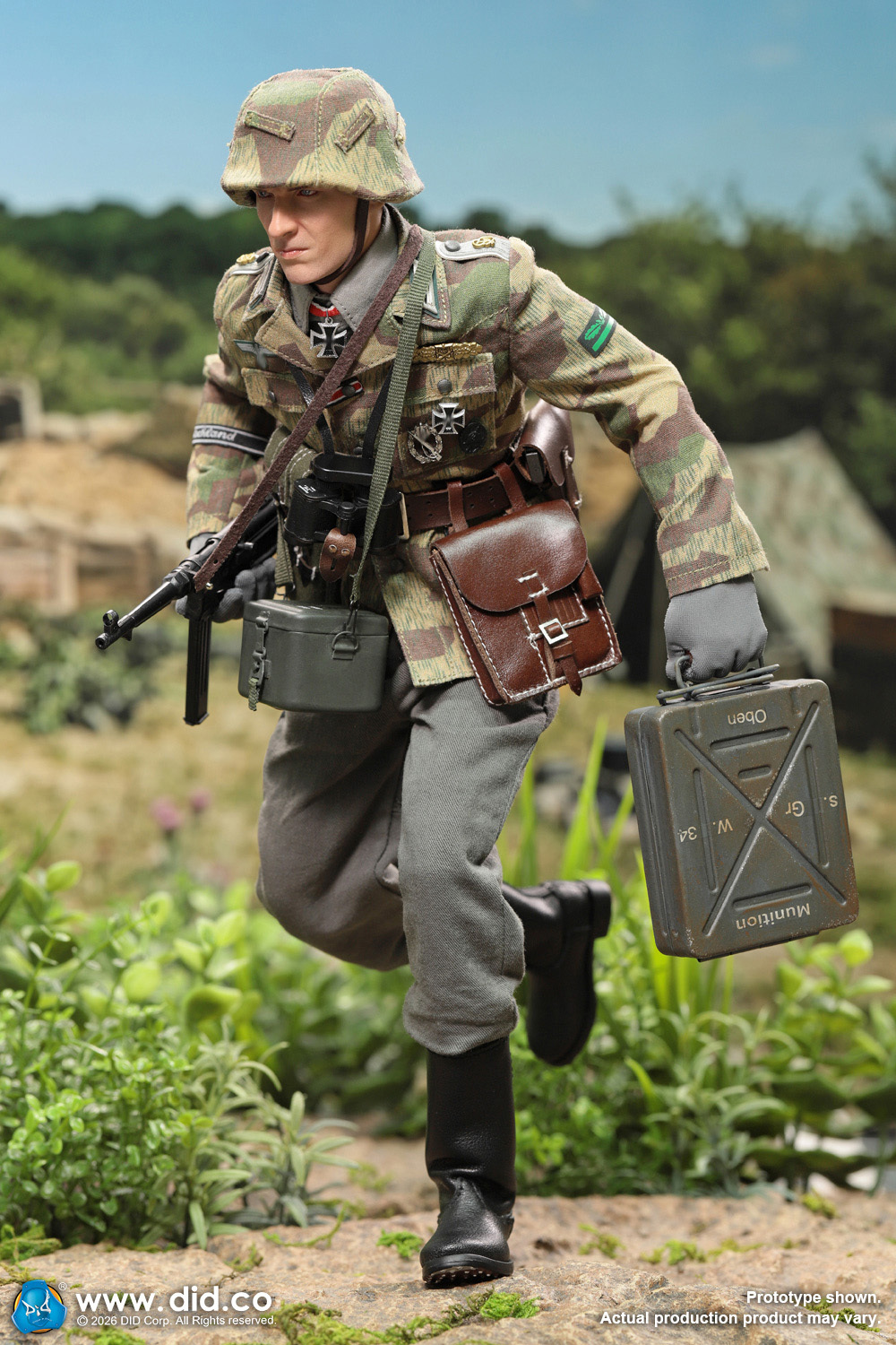 [訂金]  (本地包郵)DID D80196 1/6 WWII German GD Infantry Officer –Jakob