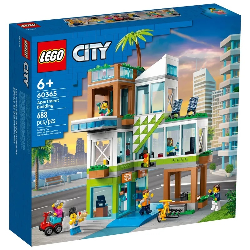 【玩具研究中心】LEGO 樂高 City系列 公寓大樓 60365