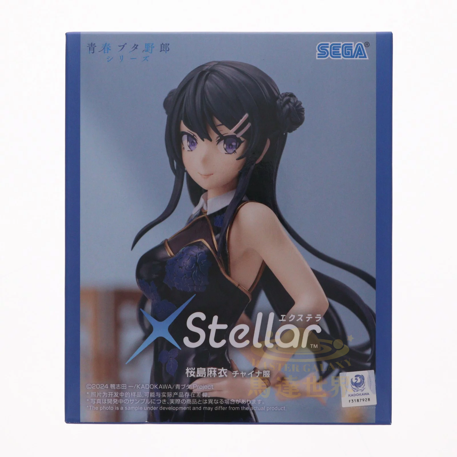 青春豬頭少年系列 XStellar 櫻島麻衣旗袍 景品模型