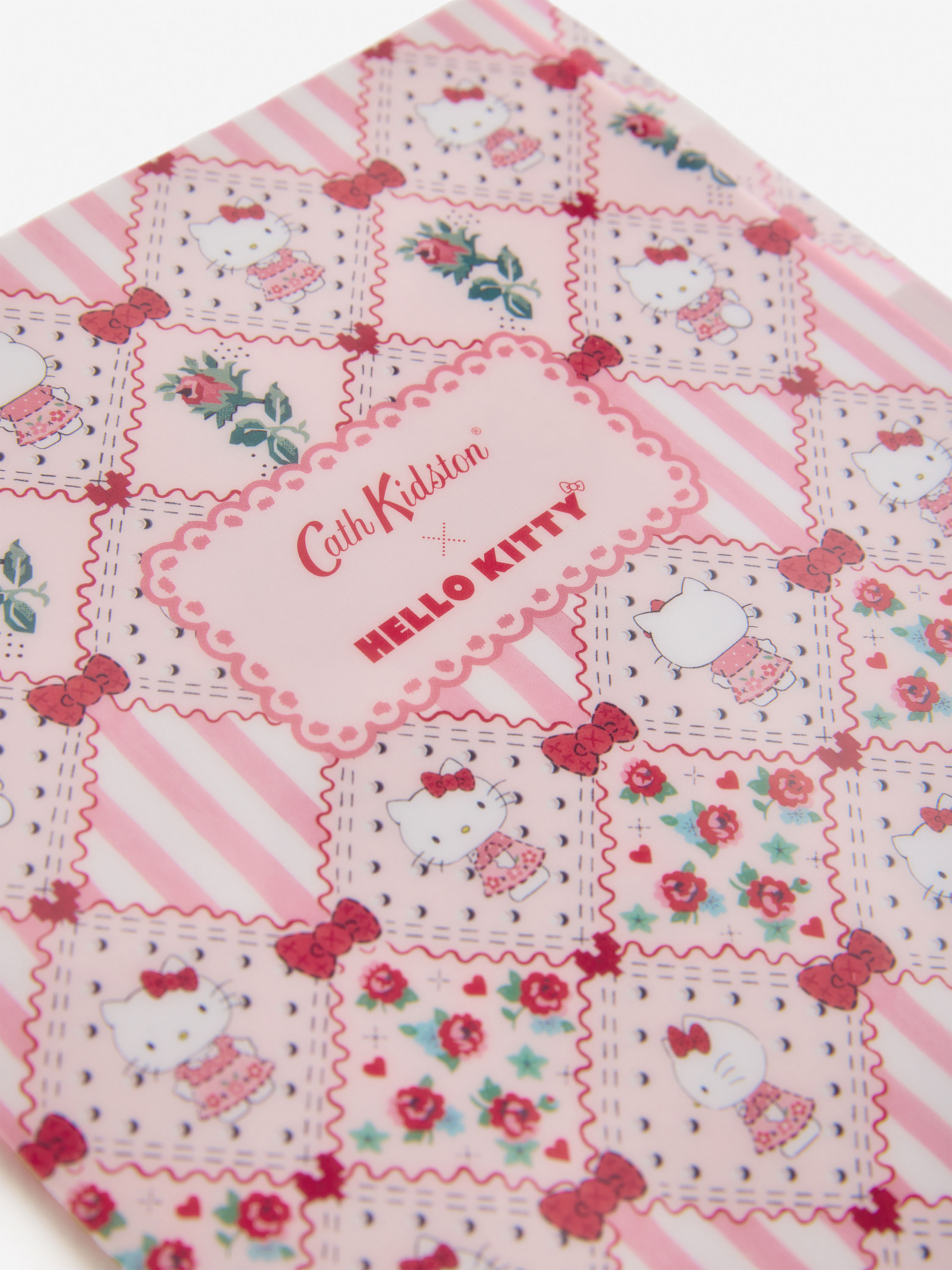 Cath Kidston × Hello Kitty A5透明文件夾 (Hello Kitty Patchwork Check)