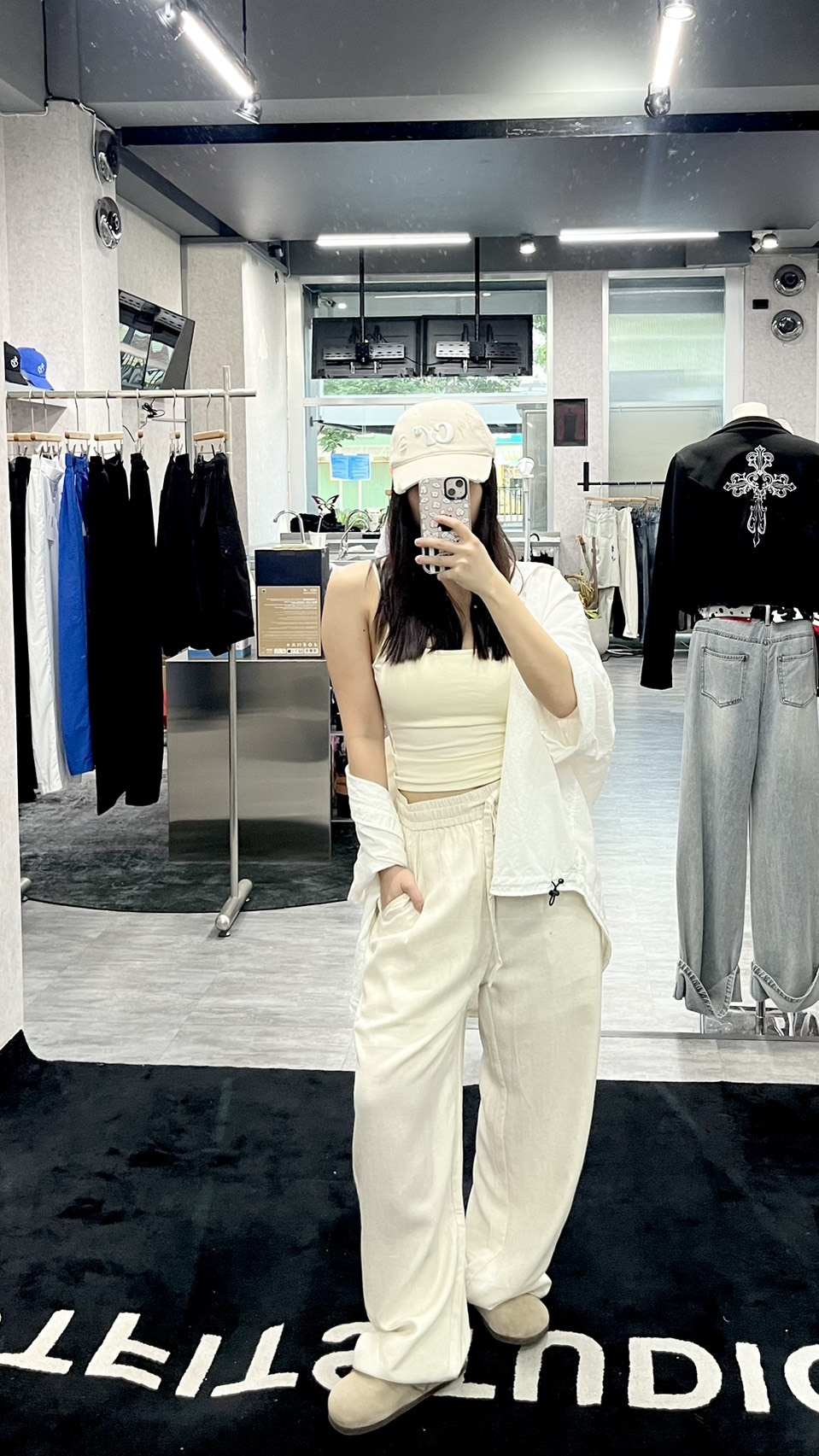 Old Money Aesthetic Lyocell Linen Wide-Leg Trousers