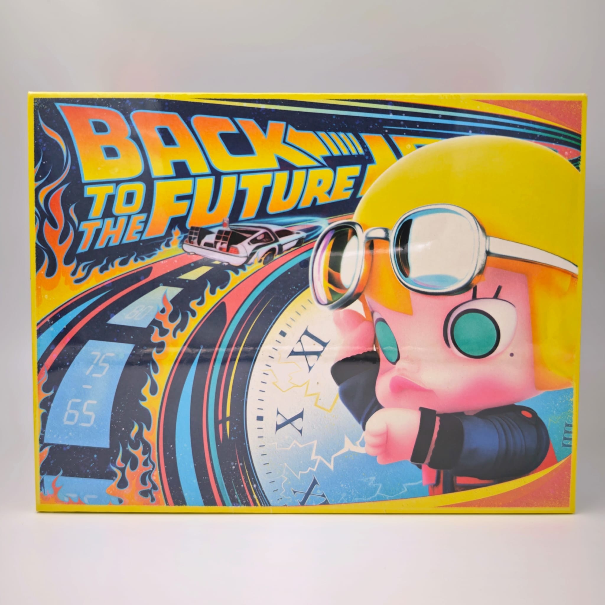 【絕版現貨】POP MART Molly 回到未來 Back to the Future 限定版潮流大娃（全新未拆袋/含防偽卡）