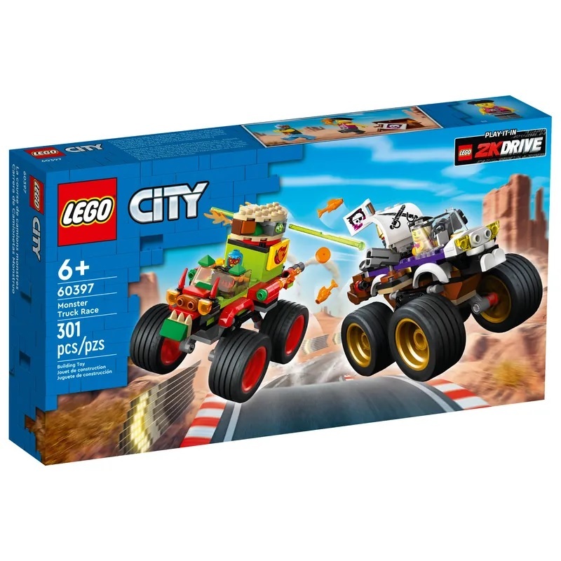 【玩具研究中心】LEGO 樂高 City系列 怪獸卡車大賽 60397
