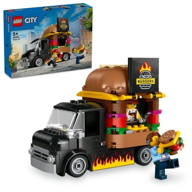 【玩具研究中心】LEGO 樂高 City系列 漢堡餐車 60404