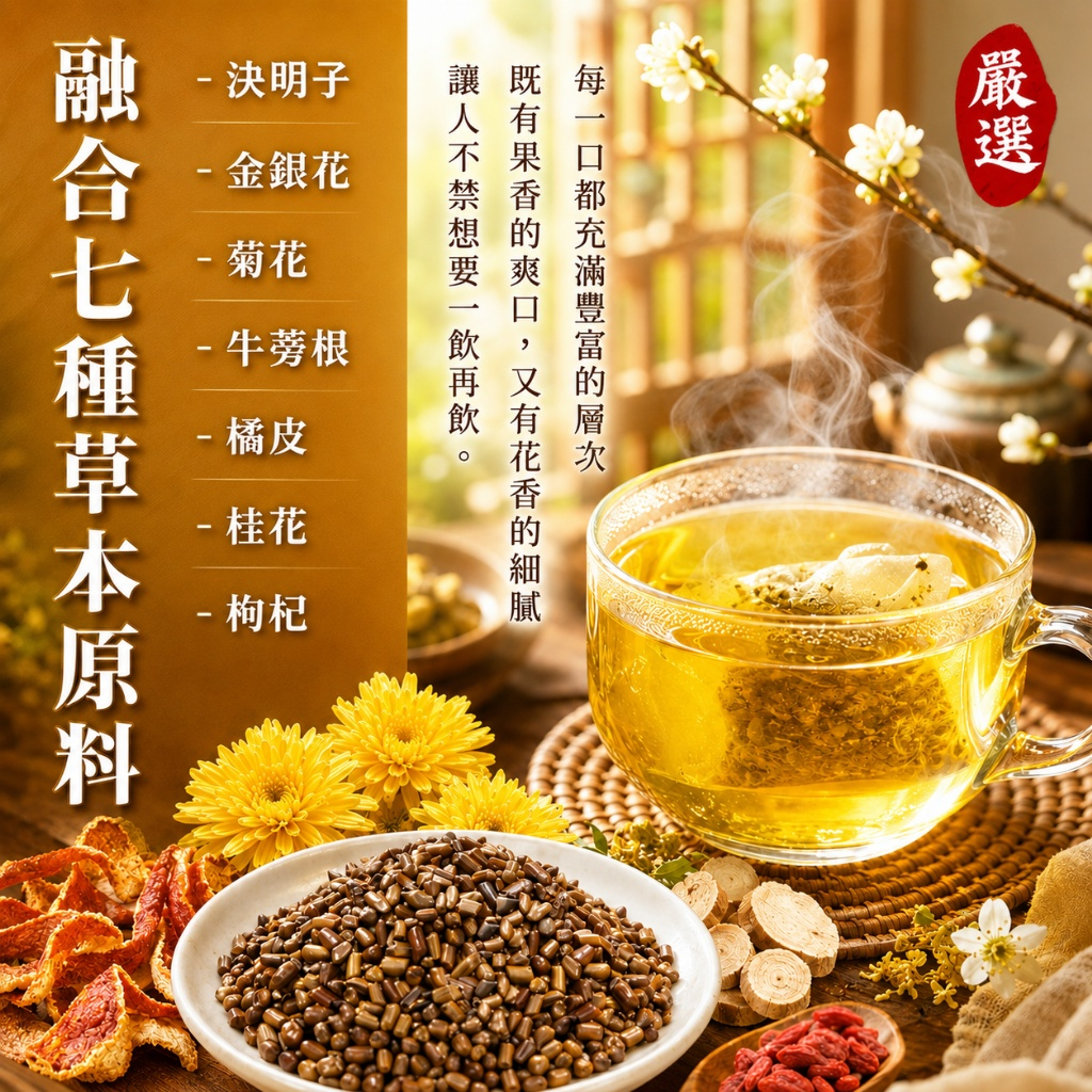 W21856 四季山莊 菊花牛蒡決明子茶150g