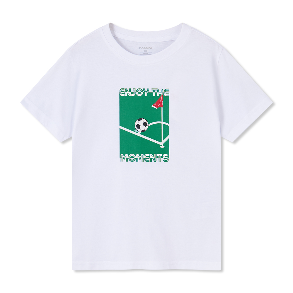 Boys Print Short Sleeves Tee