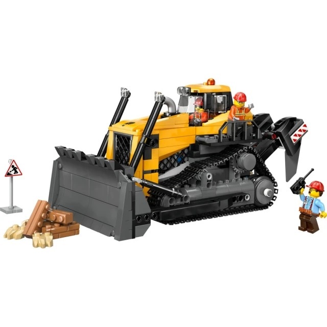 【玩具研究中心】LEGO 樂高 City系列 黃色推土機 60466
