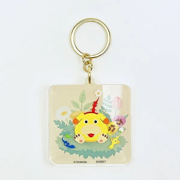 Nintendo Pikmin Acrylic Keychain (Beige)