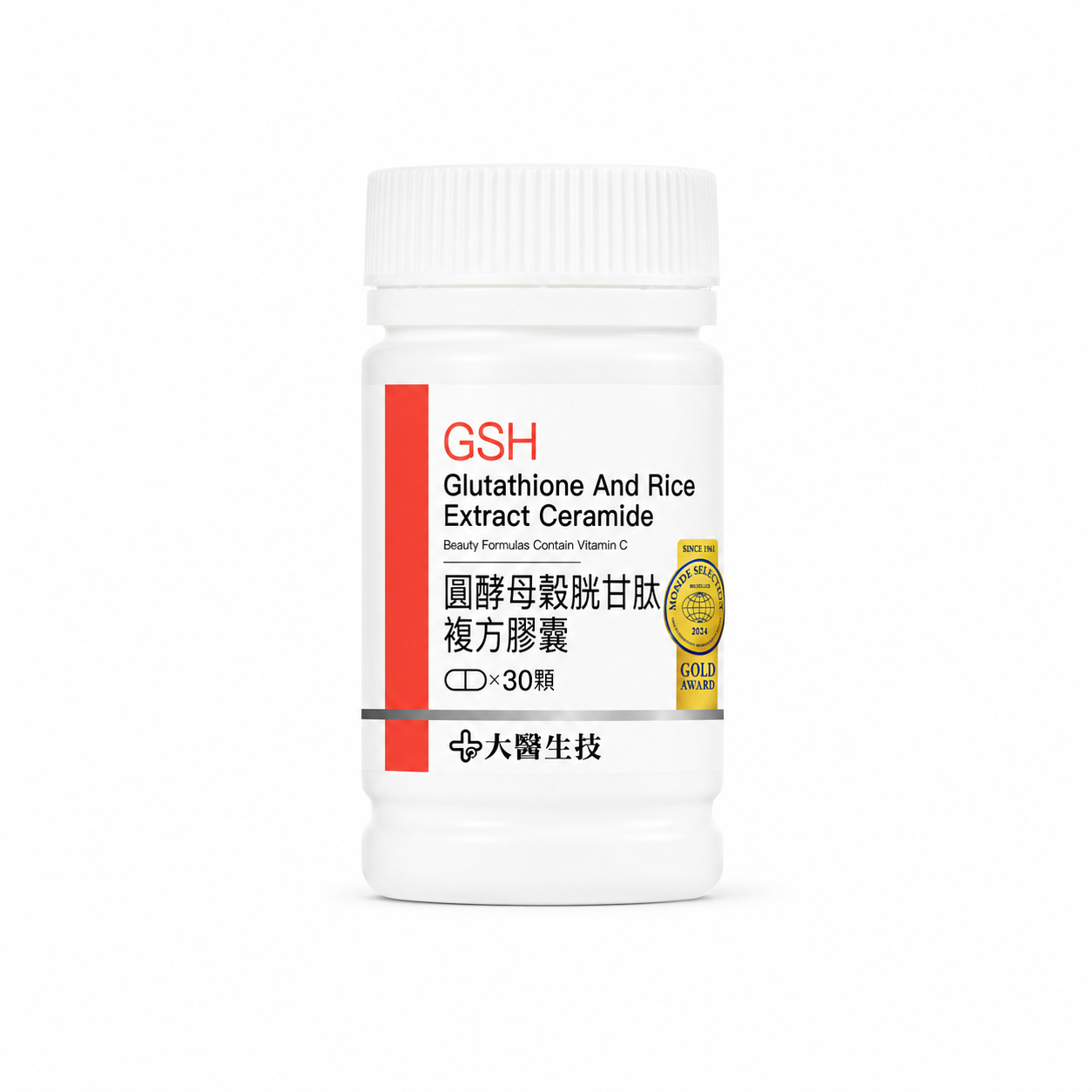 大醫生技 圓酵母穀胱甘肽複方膠囊