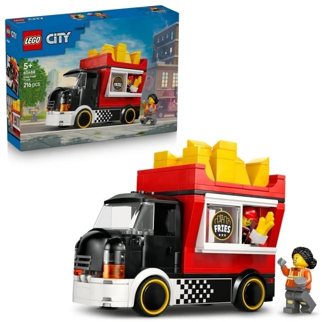【玩具研究中心】LEGO 樂高 City系列 薯條餐車 60488