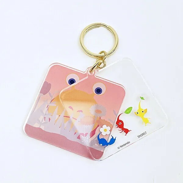 Nintendo Pikmin Acrylic Keychain (Pink)
