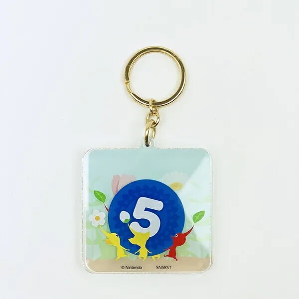 Nintendo Pikmin Acrylic Keychain (Blue)